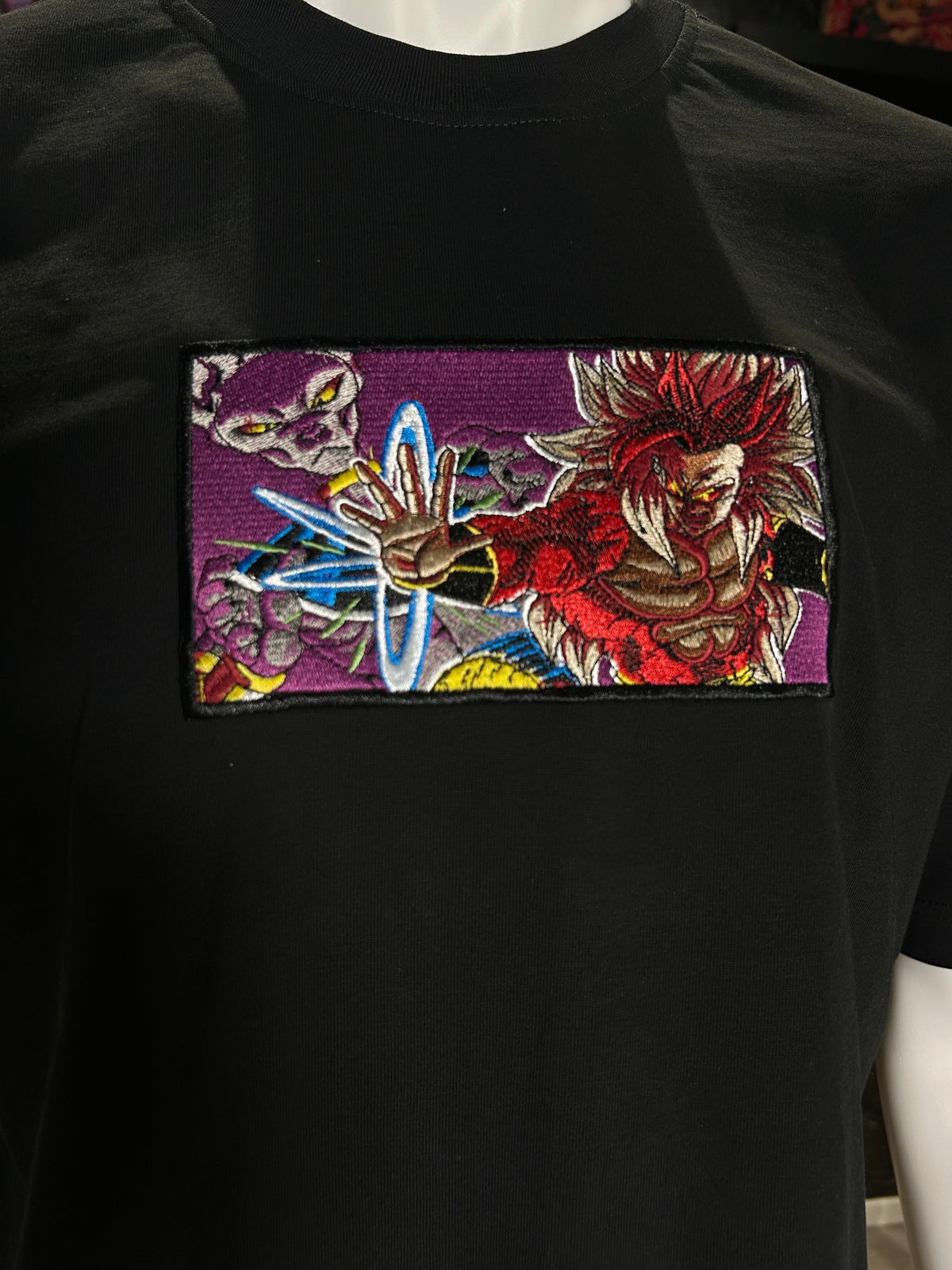 Dragon Ball Embroidered T-Shirt – Super Saiyan Fusion