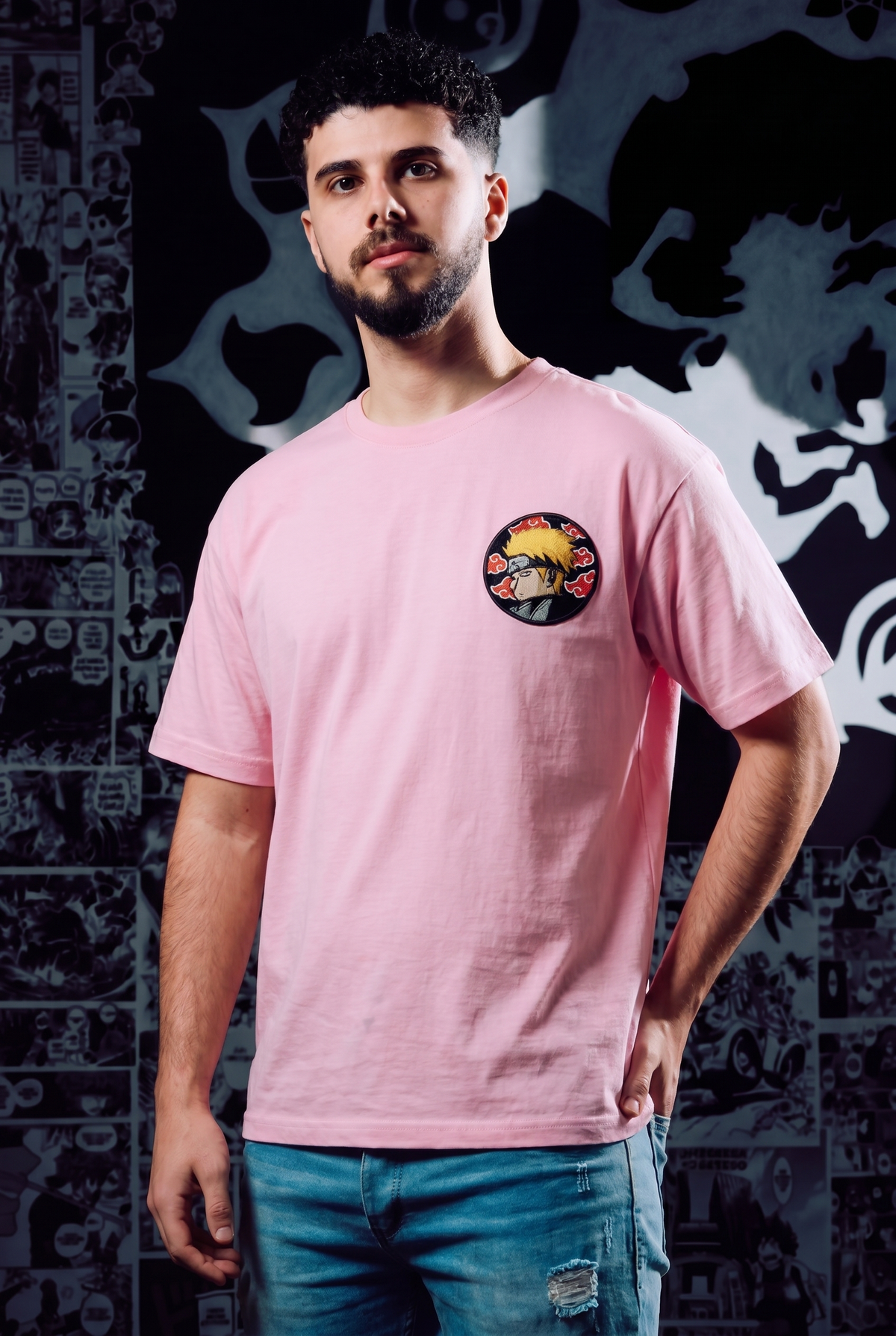 Naruto Embroidered T-Shirt – Pain (Naruto)
