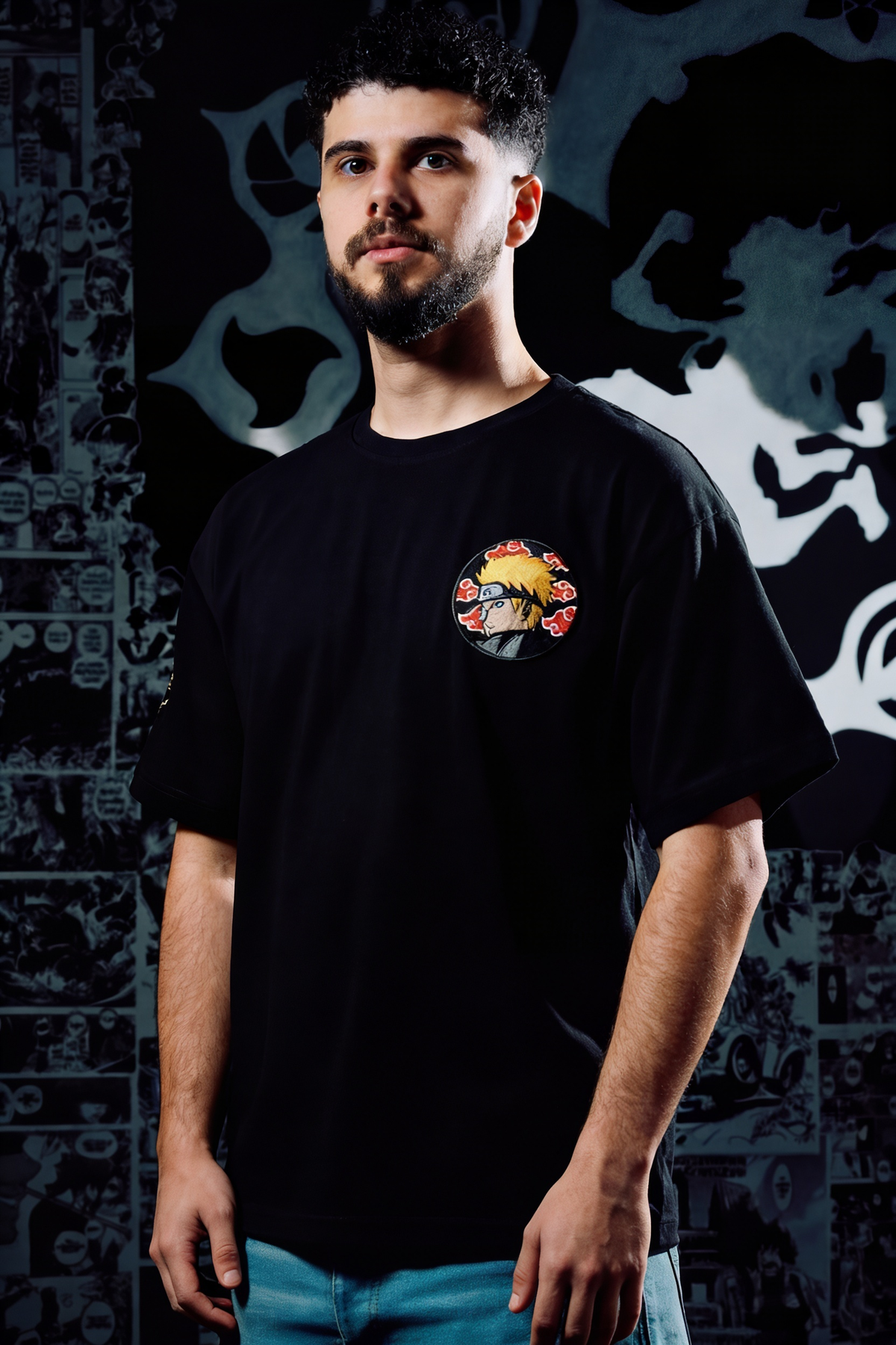 Naruto Embroidered T-Shirt – Pain (Naruto)