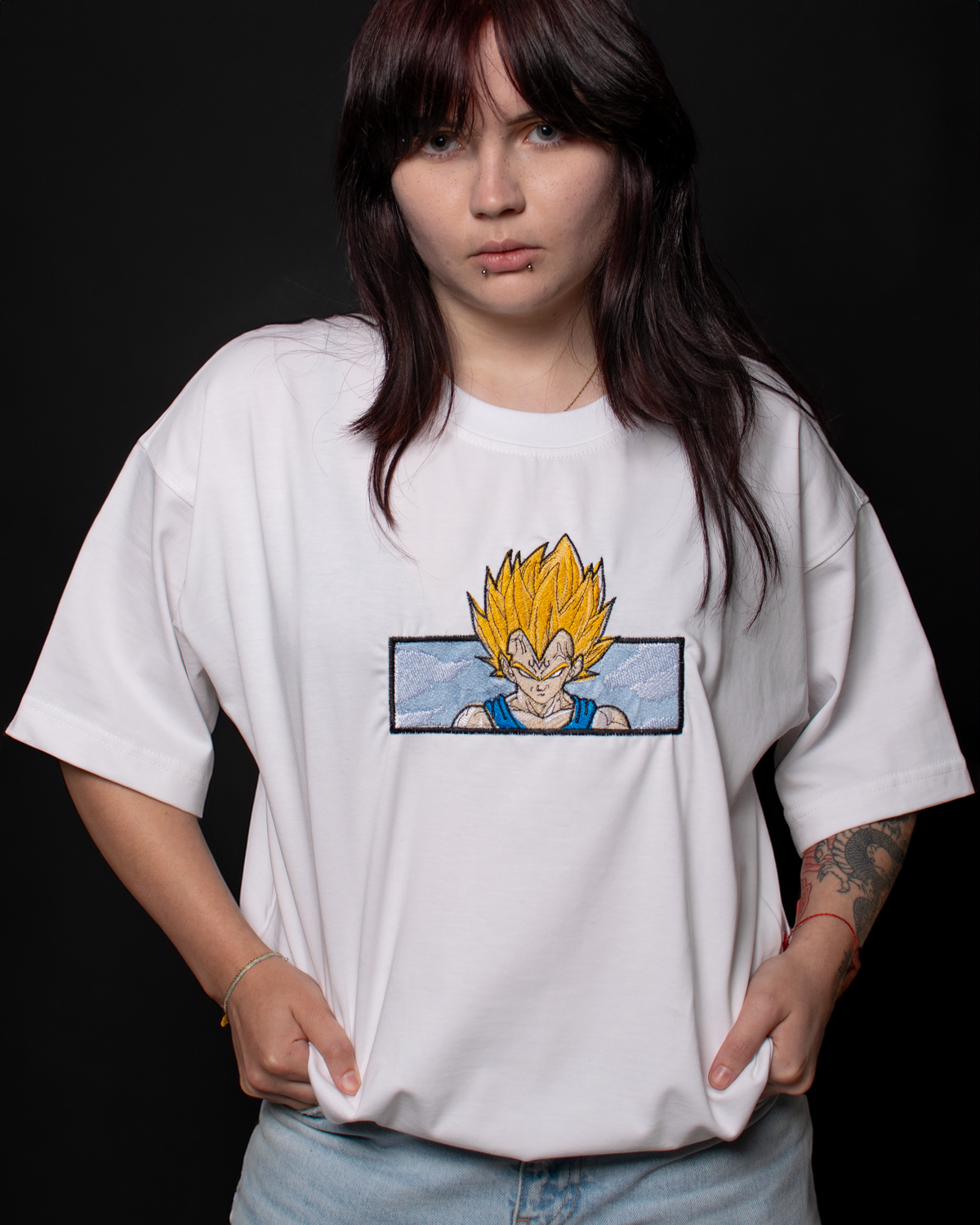Dragon Ball Embroidered T-Shirt – Vegeta
