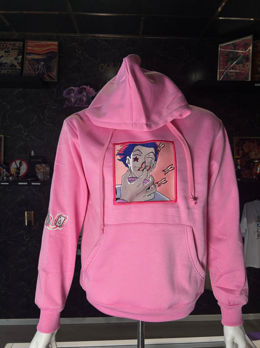 Hunter x Hunter Embroidered Hoodie – Hisoka’s Trickster