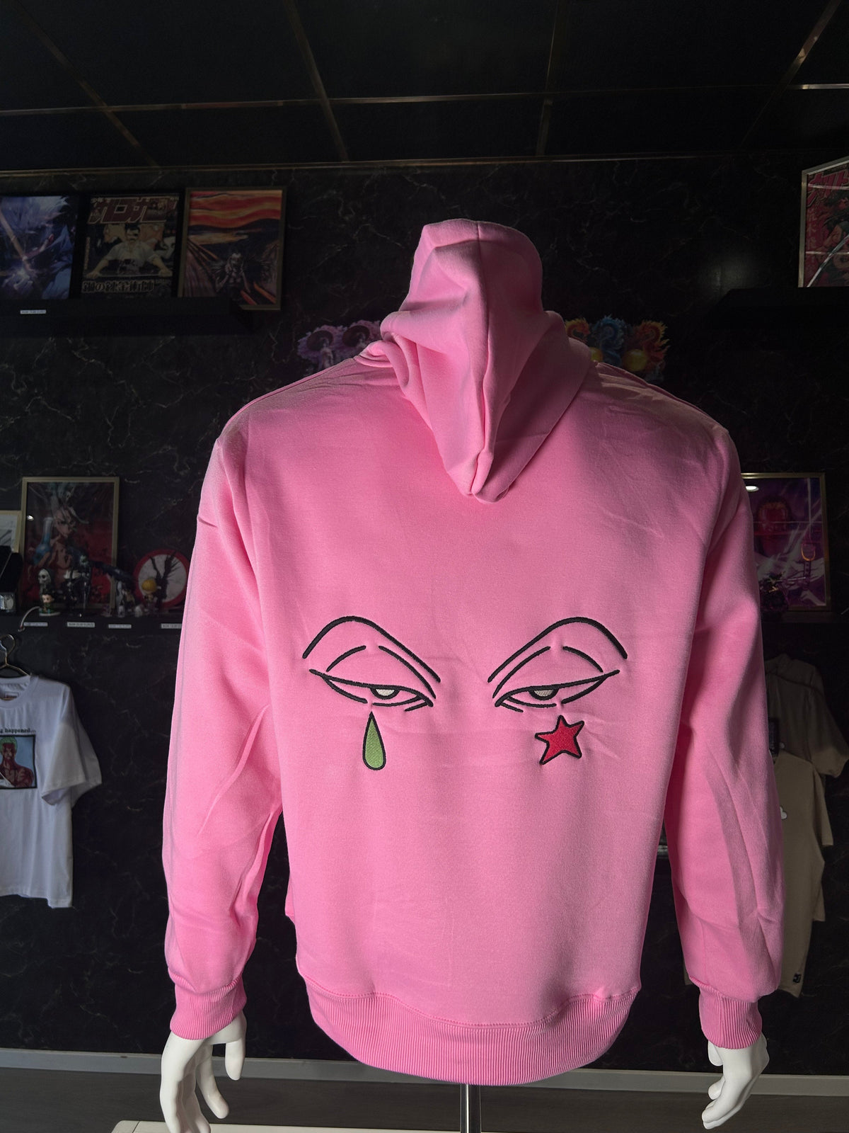 Hunter x Hunter Embroidered Hoodie – Hisoka’s Trickster