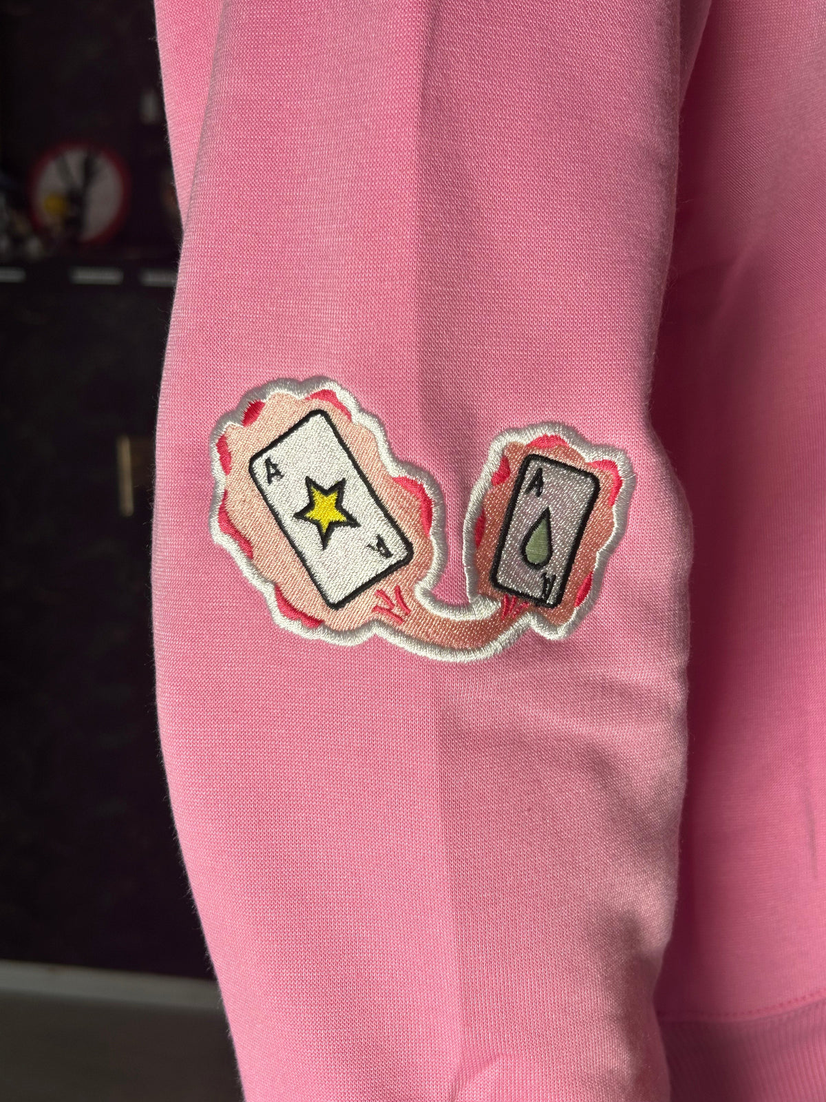 Hunter x Hunter Embroidered Hoodie – Hisoka’s Trickster