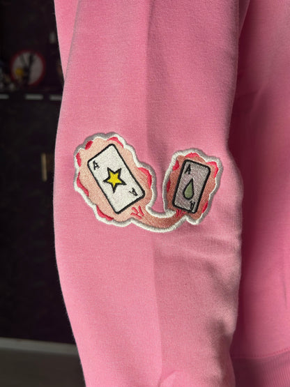 Hunter x Hunter Embroidered Hoodie – Hisoka’s Trickster
