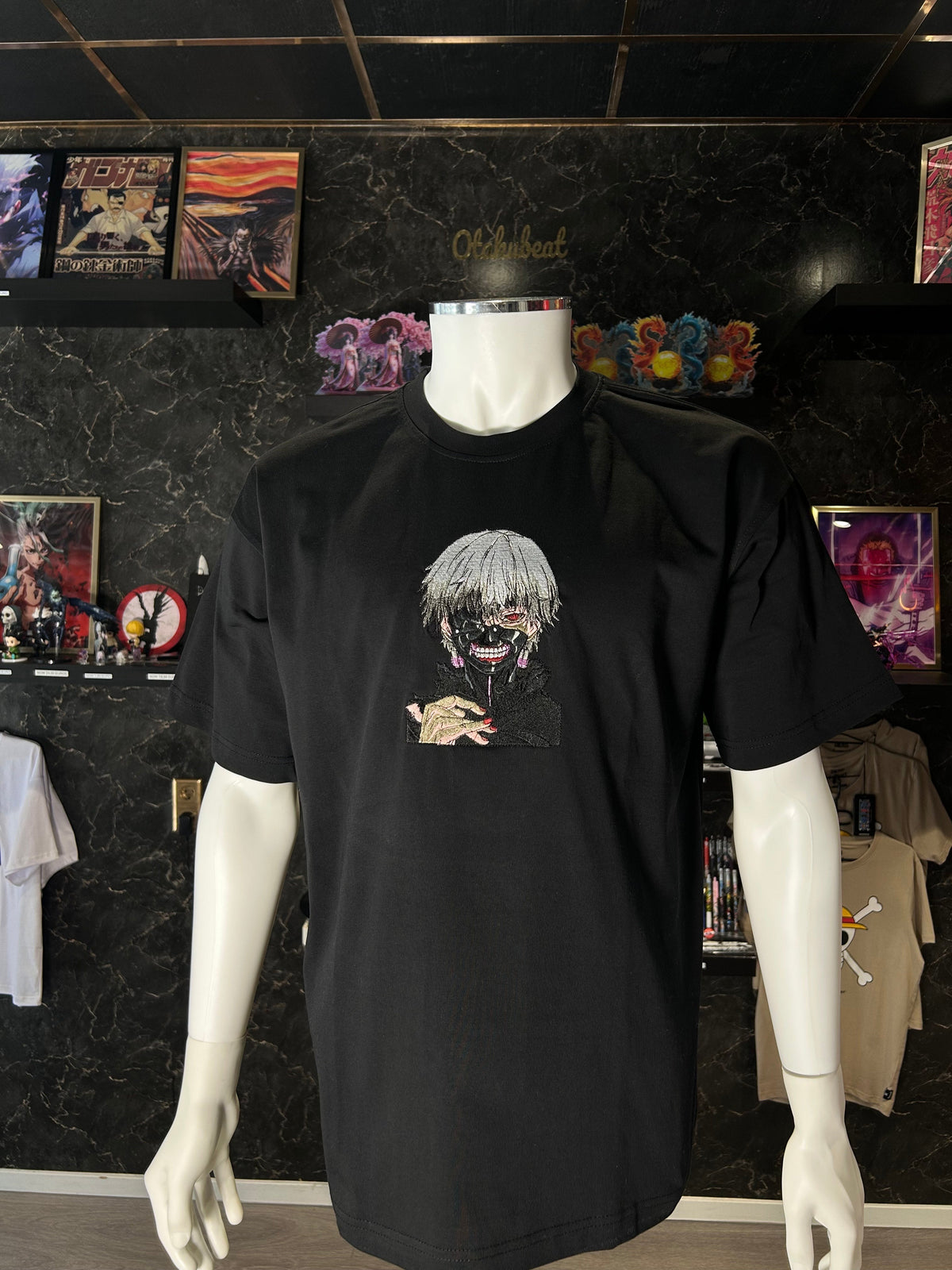 Tokyo Ghoul Embroidered T-Shirt – Kaneki’s Ghoul Form