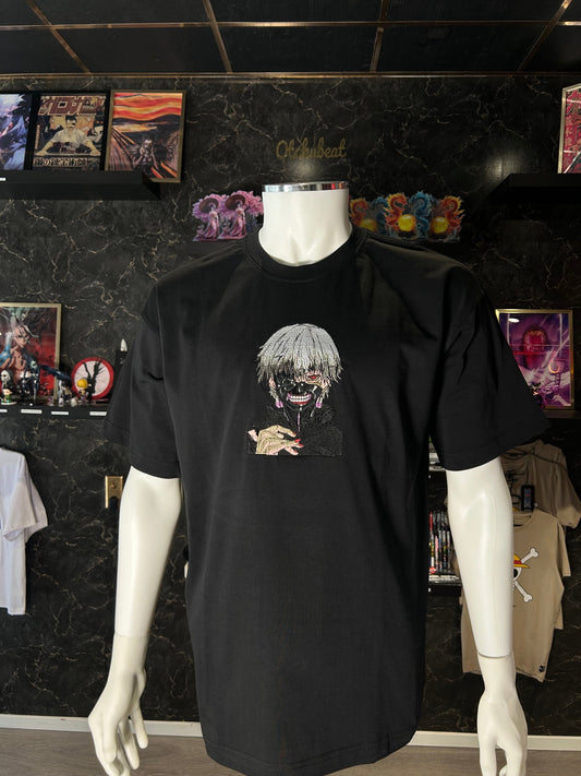 Tokyo Ghoul Embroidered T-Shirt – Kaneki’s Ghoul Form