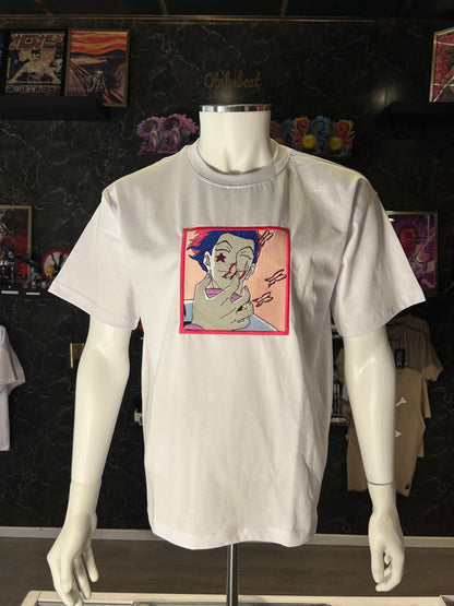 Hunter x Hunter Embroidered T-Shirt – Hisoka Face