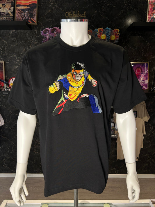 Invincible Embroidered T-Shirt – Mark Grayson