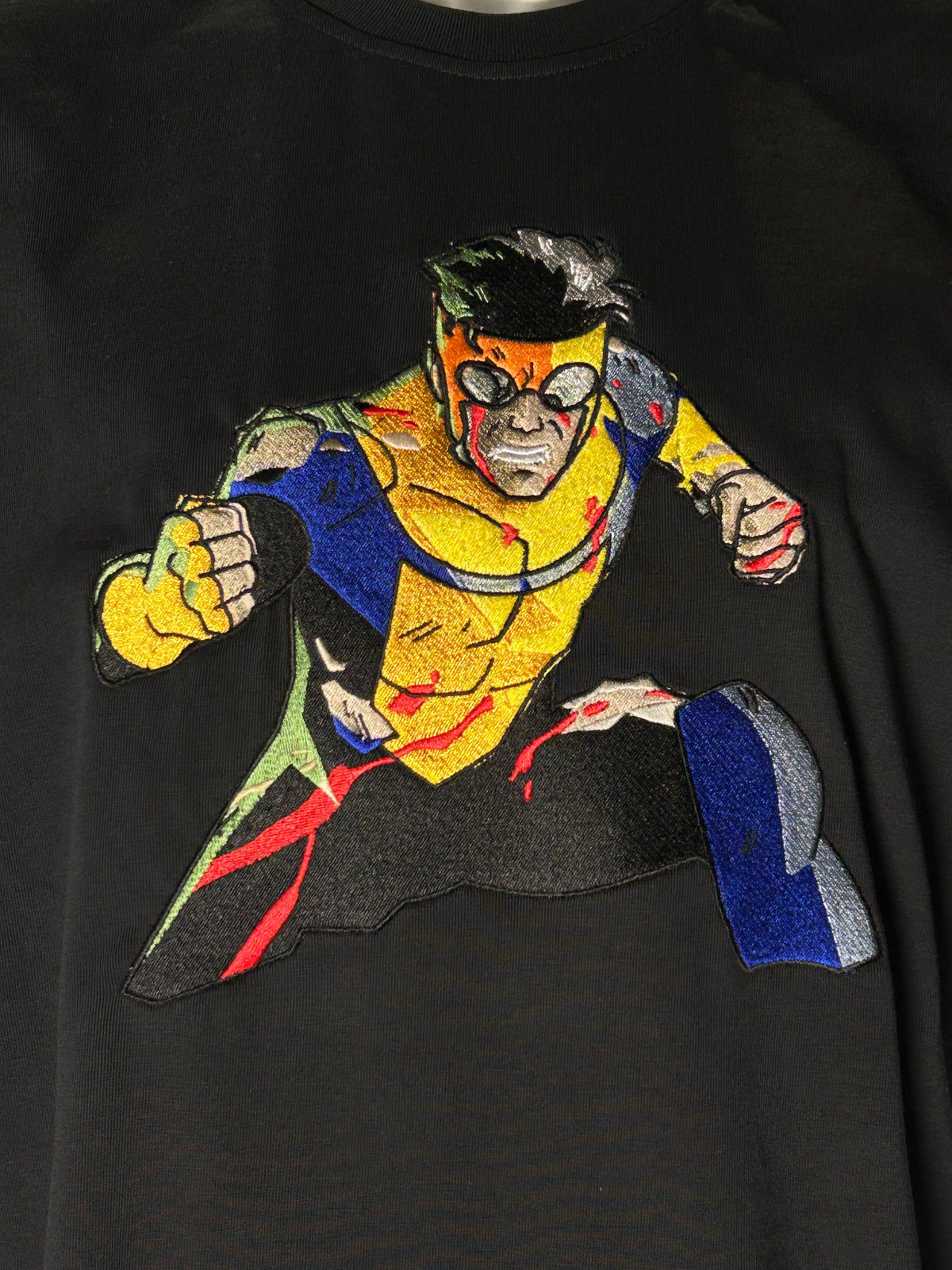 Invincible Embroidered T-Shirt – Mark Grayson