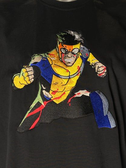 Invincible Embroidered T-Shirt – Mark Grayson