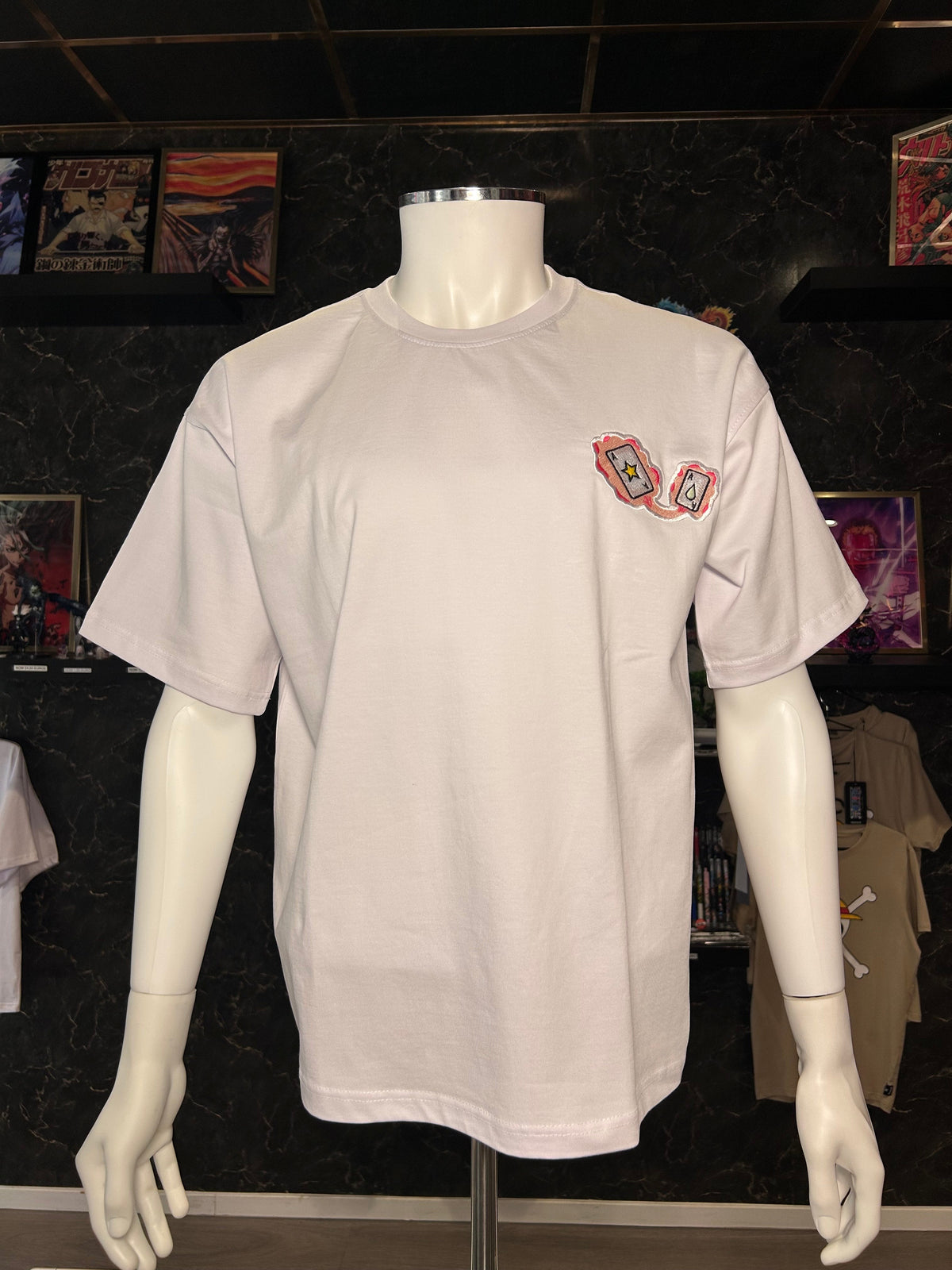 Hunter x Hunter Embroidered T-Shirt – Hisoka’s Trickster