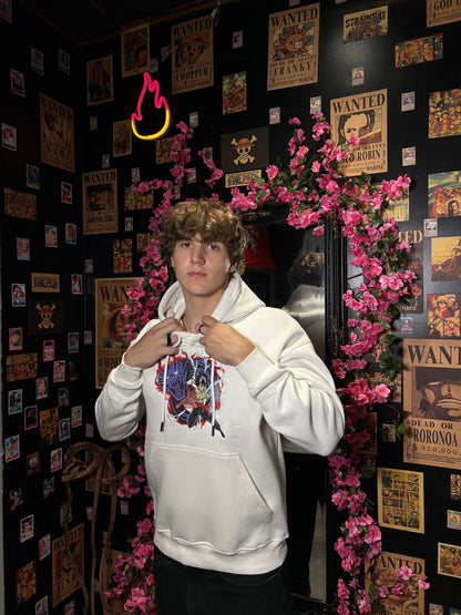 Black Clover Embroidered Hoodie – Asta’s Devil Form