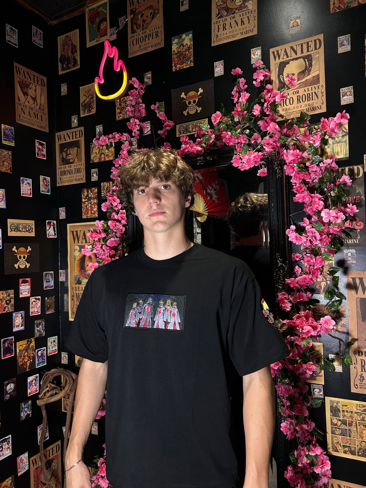 Naruto Embroidered T-Shirt – Akatsuki