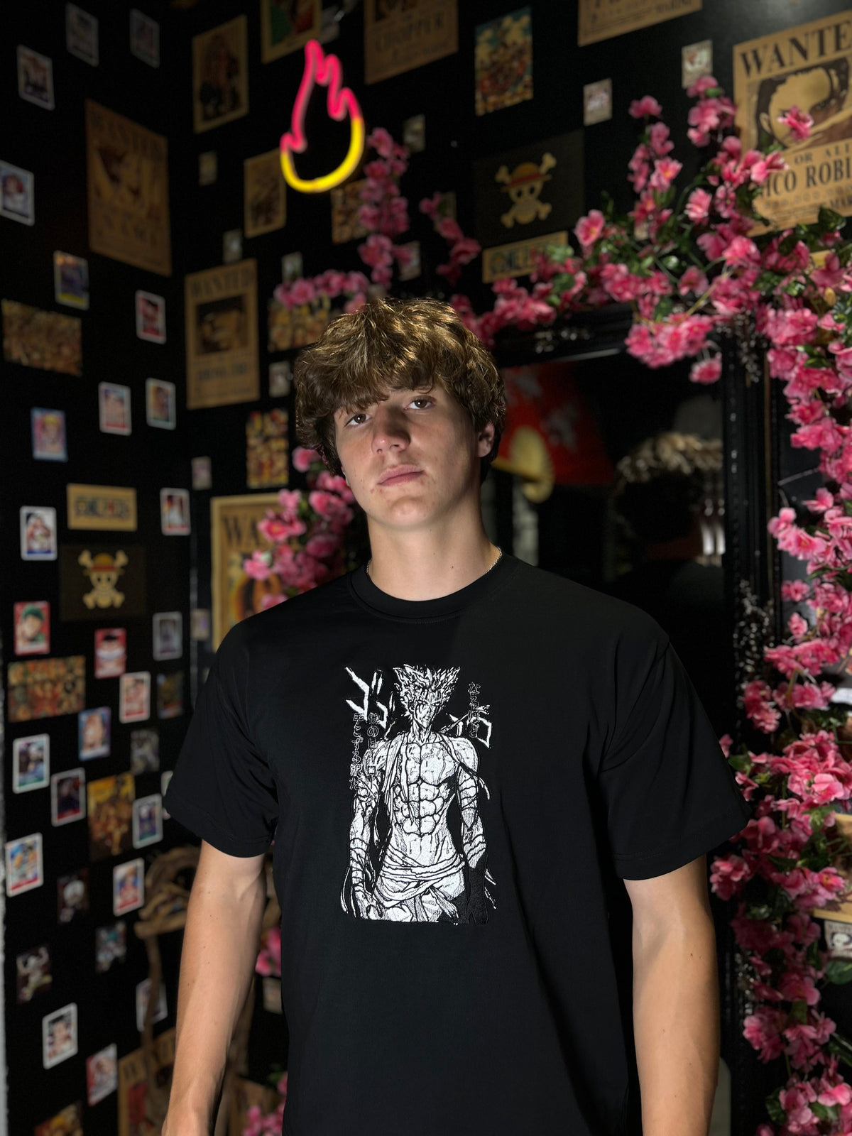 One Punch Man Embroidered T-Shirt – Garou