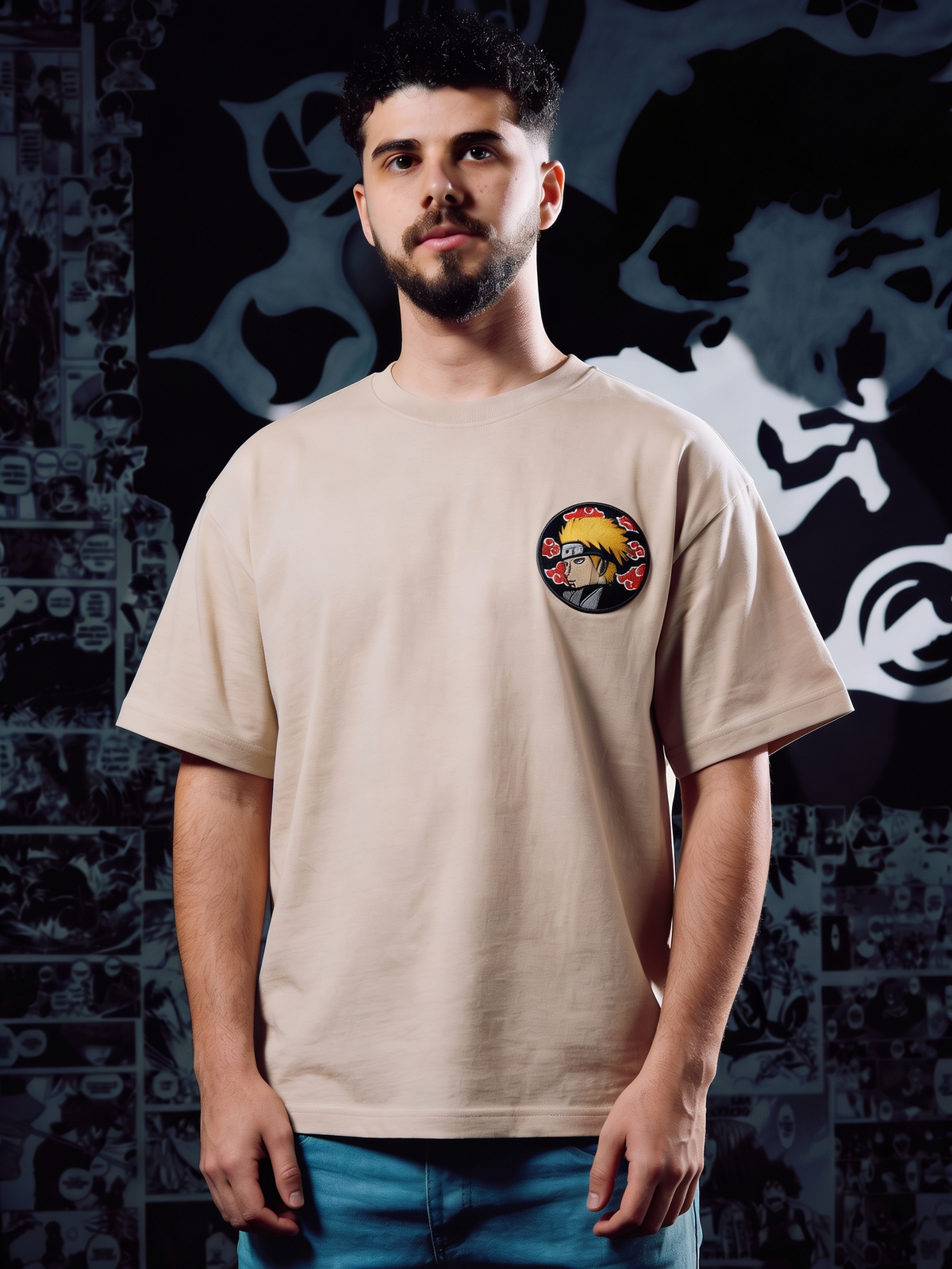 Naruto Embroidered T-Shirt – Pain (Naruto)