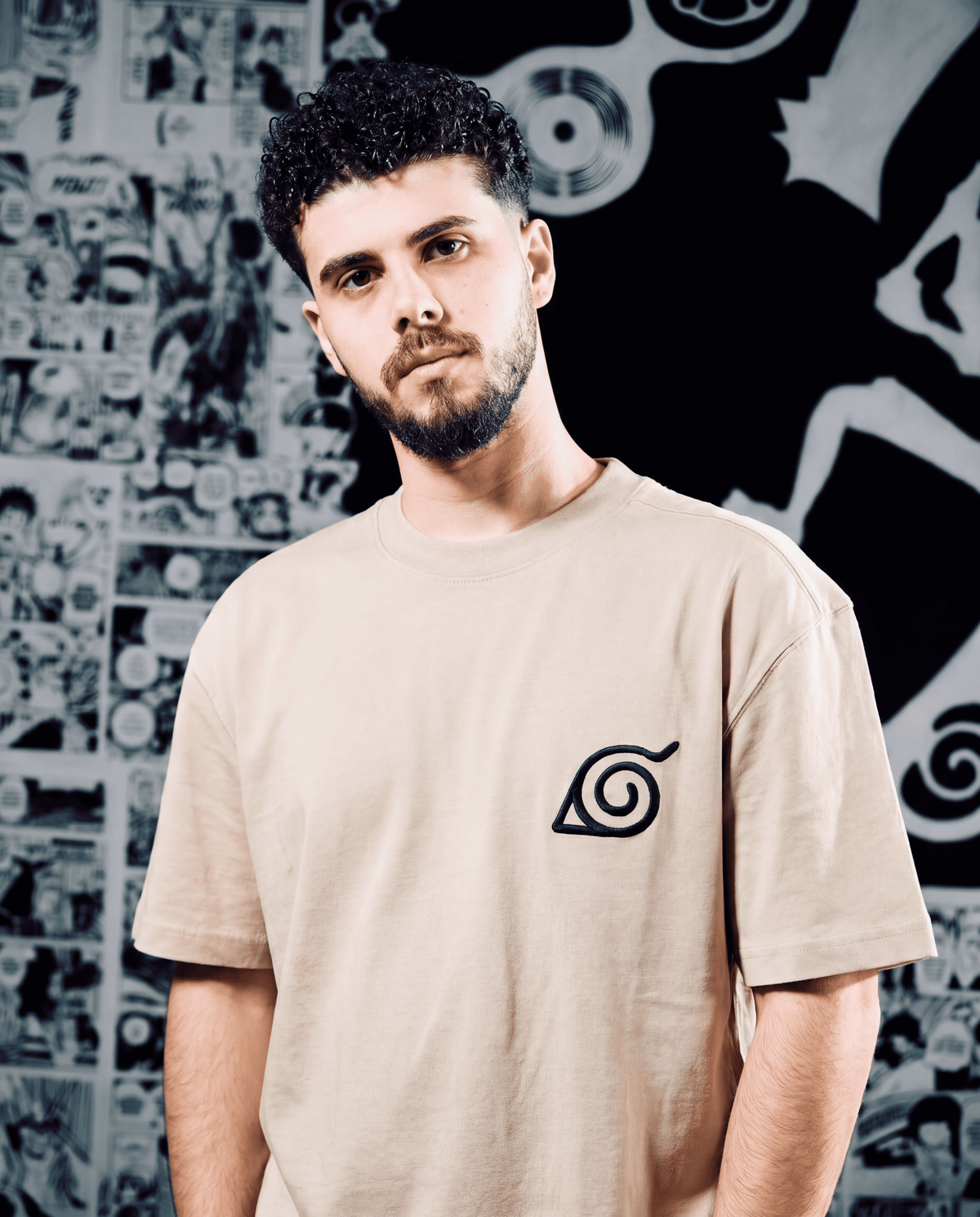 Naruto Embroidered T-Shirt – Logo