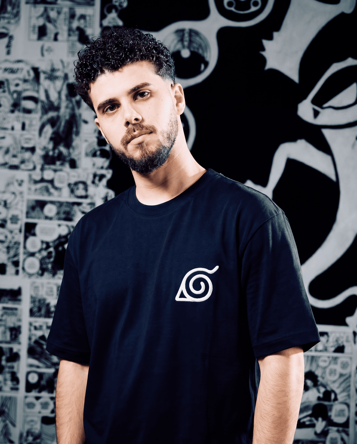 Naruto Embroidered T-Shirt – Logo