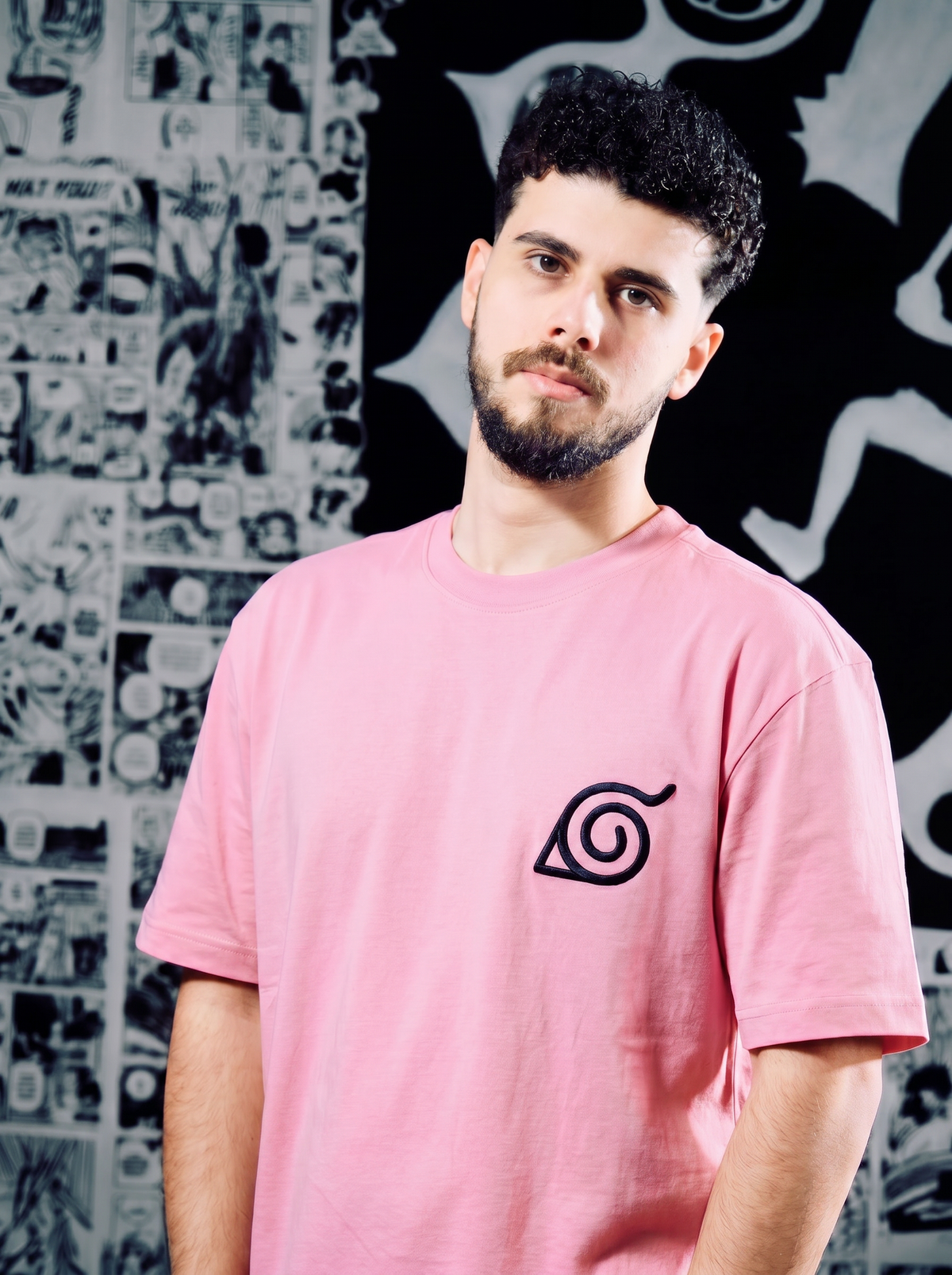 Naruto Embroidered T-Shirt – Logo