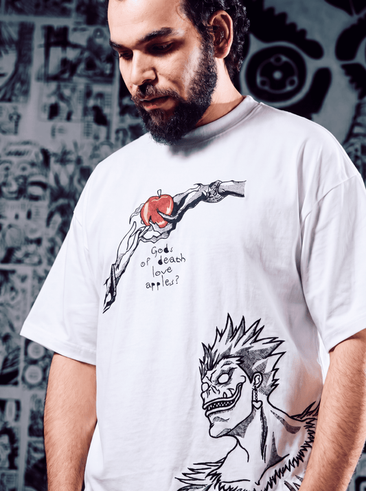 Death Note Embroidered T-Shirt – 2-in-1