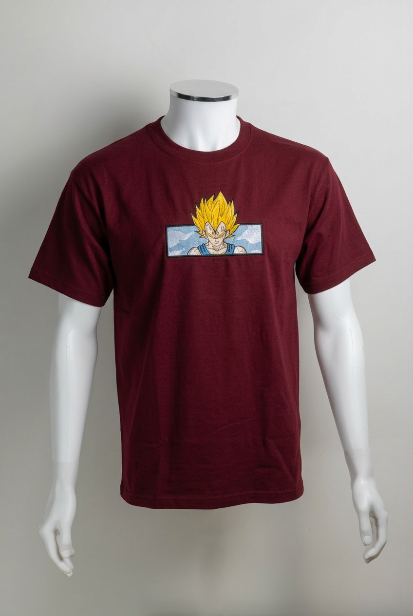 Bleach Embroidered T-Shirt – Ichigo Bankai – Beige