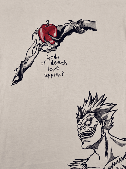 Death Note Embroidered T-Shirt – 2-in-1