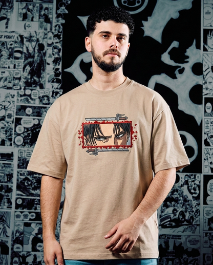 Attack on Titan Embroidered T-Shirt – Survey Corps Squad