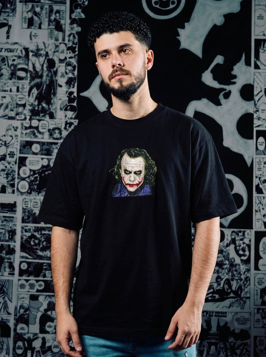 Batman Embroidered T-Shirt – The Dark Knight Rises – Black