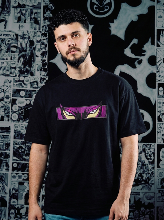 Berserk Embroidered T-Shirt – Skull Knight – Black
