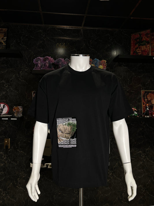 One Piece Embroidered T-Shirt – Zoro