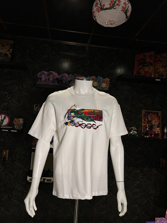 One Piece Embroidered T-Shirt – Zoro Santoryu