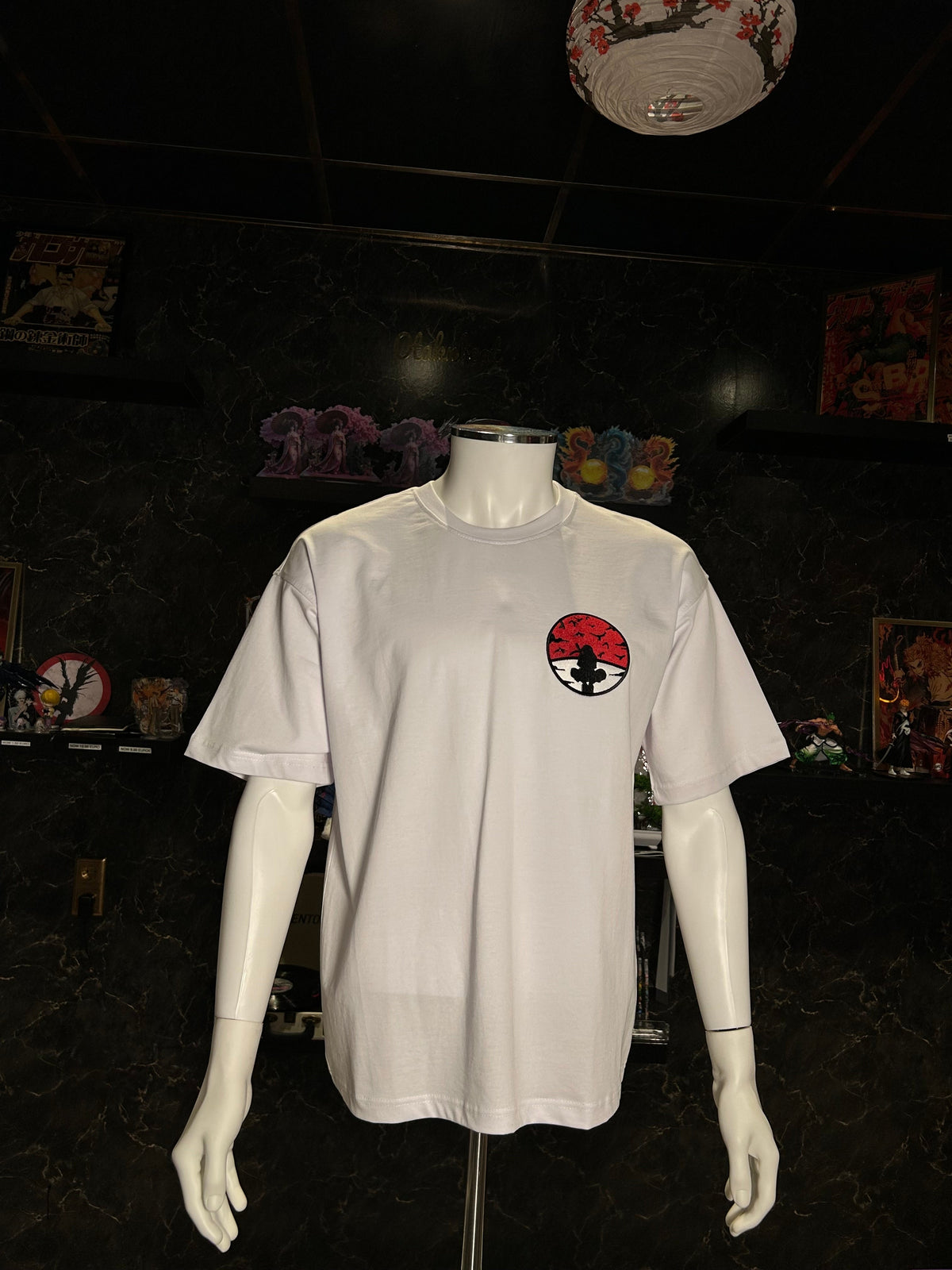 Naruto Embroidered T-Shirt – Itachi Uchiha Clan